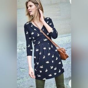 Boden Marion Swan Tunic Style Dress